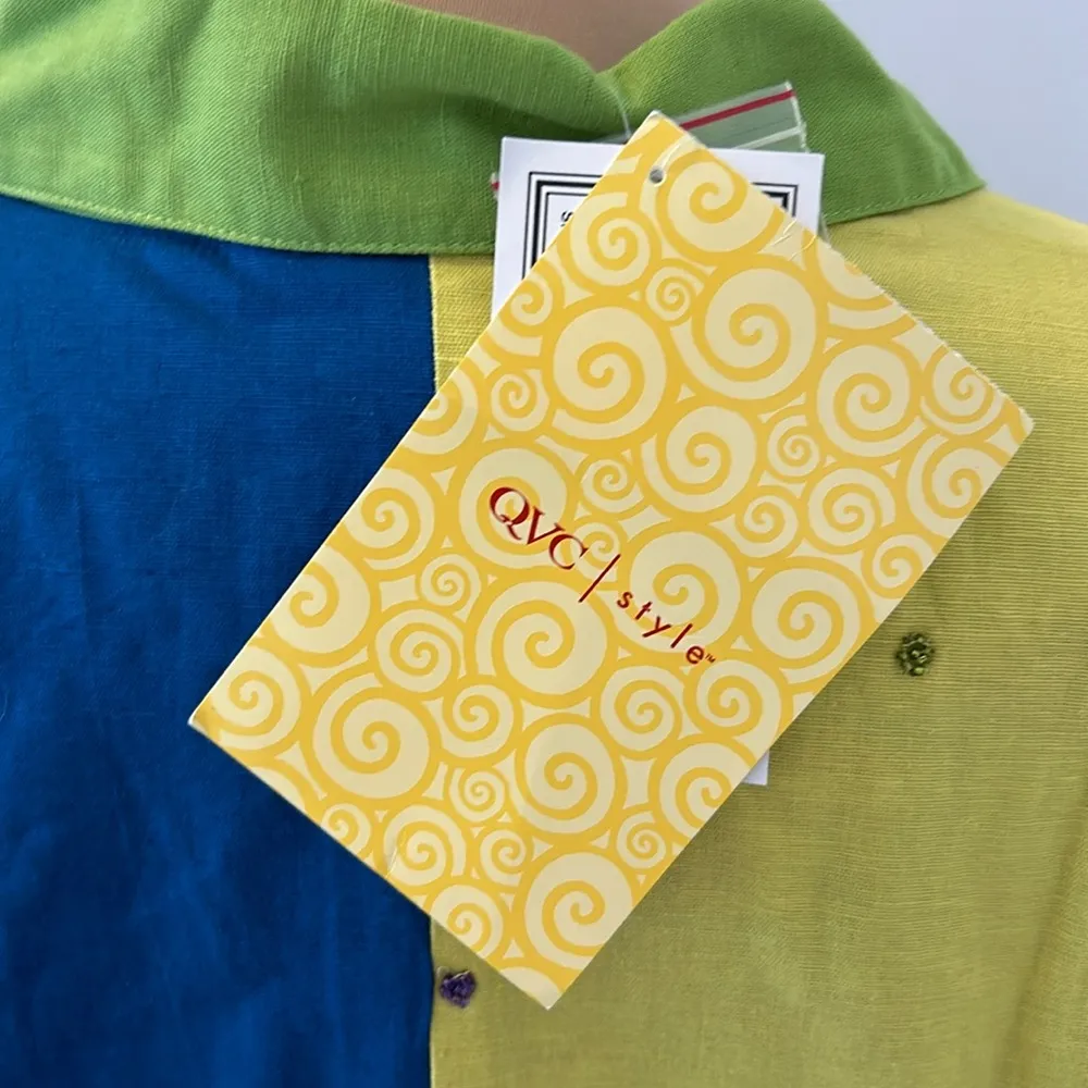 Quacker Factory Beaded Embroidered Sea Life Jacket - Image 9