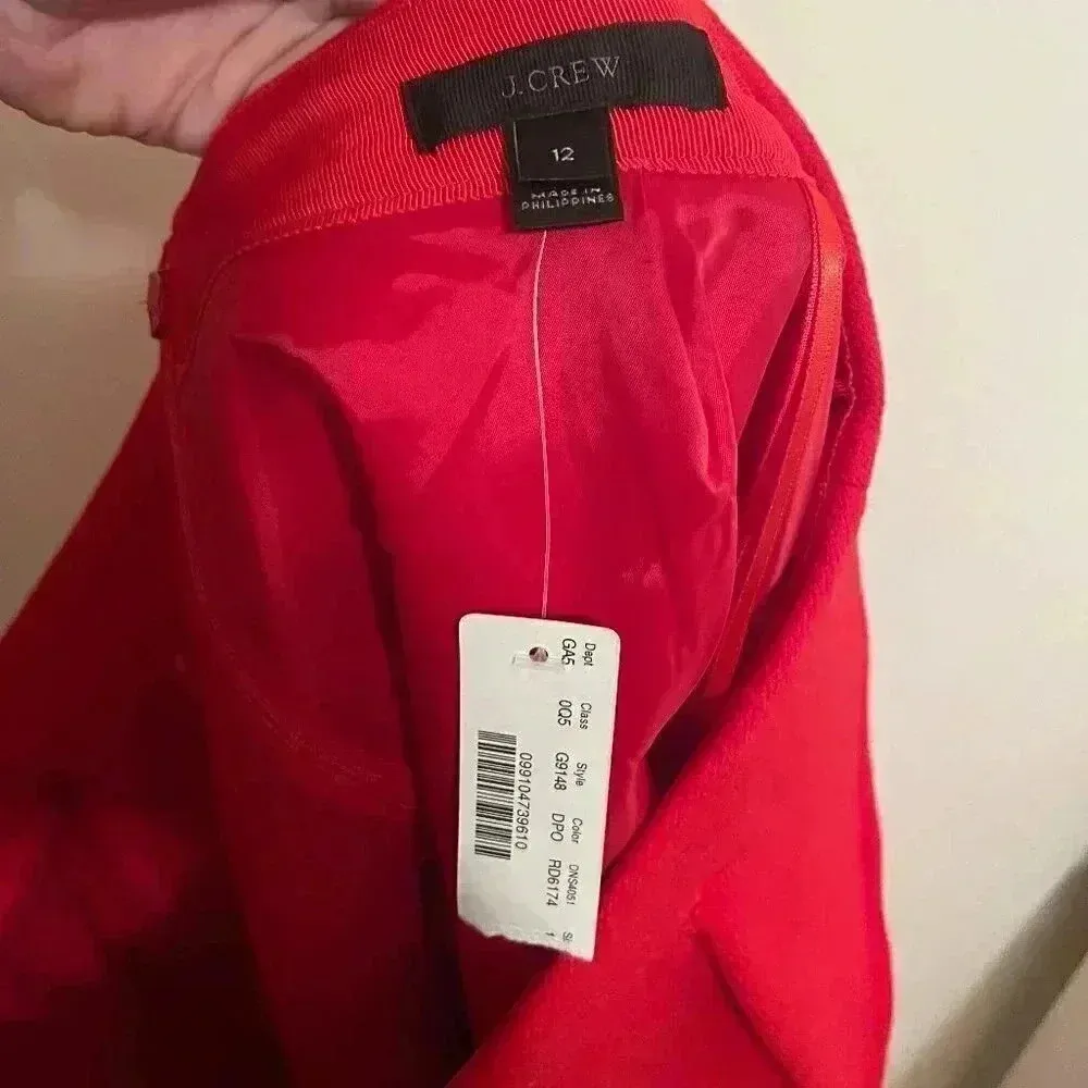 NWT J.Crew Wool Ruffle Mini Skirt - Image 5