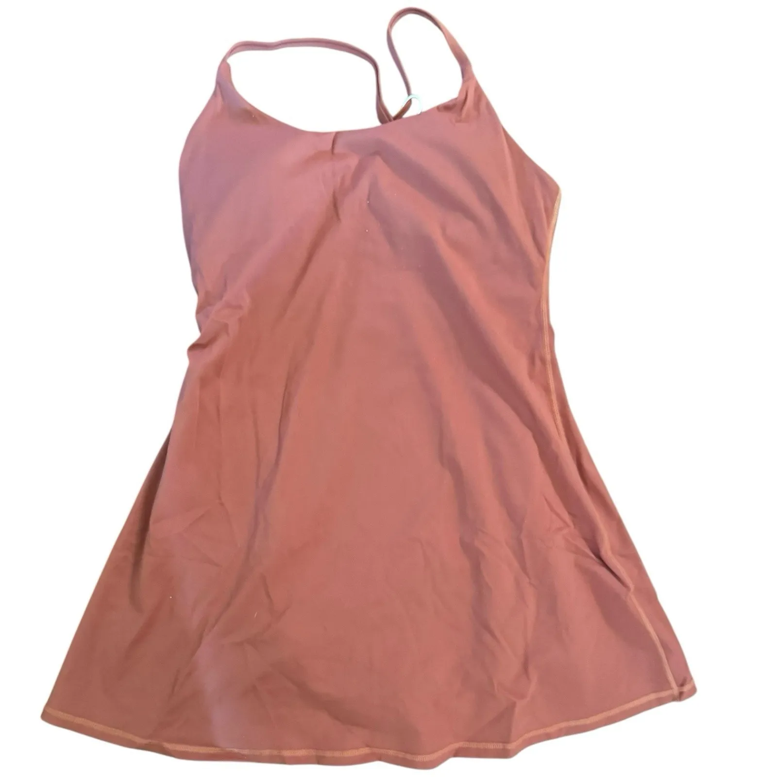 Halara NWT  Active Dress Medium Sequoia Pullover Padded Lined Skort - Image 4