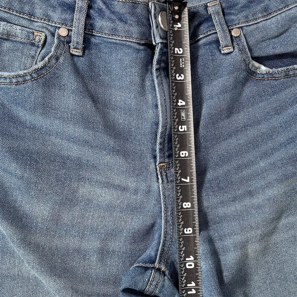 Vintage Jordache Jeans Womens Size 6 Blue Light Wash High Rise Straight Leg - Image 12