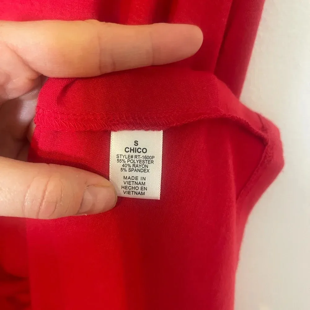 Zenana Premium Short Sun Summer Dress with pockets in red - Image 5