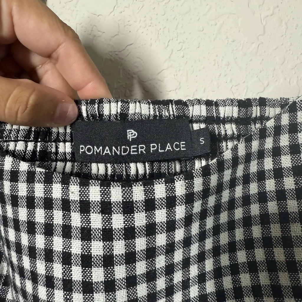 Pomander Place Tuckernuck Abigail Dress Size Small Black - Image 5