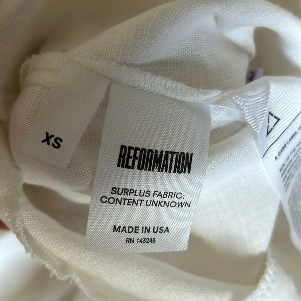 Reformation white dress - Image 4