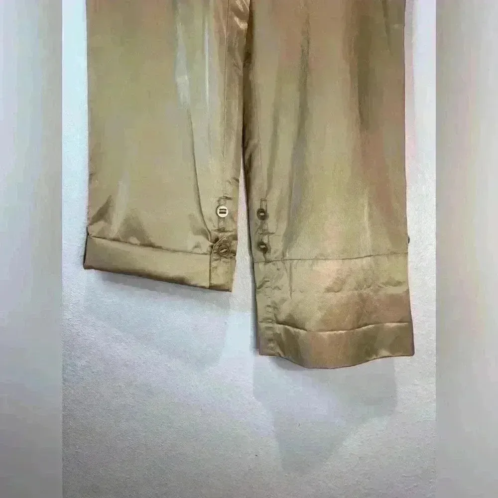 Cambio Women’s Y2K Shiny Glossy Gold Wide - Image 7