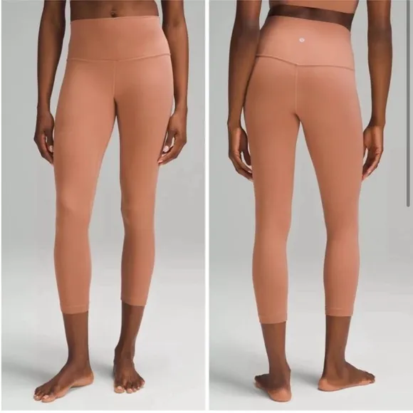 Lululemon Align Pant 25" Legging Dusty Clay size 6 - Image 2