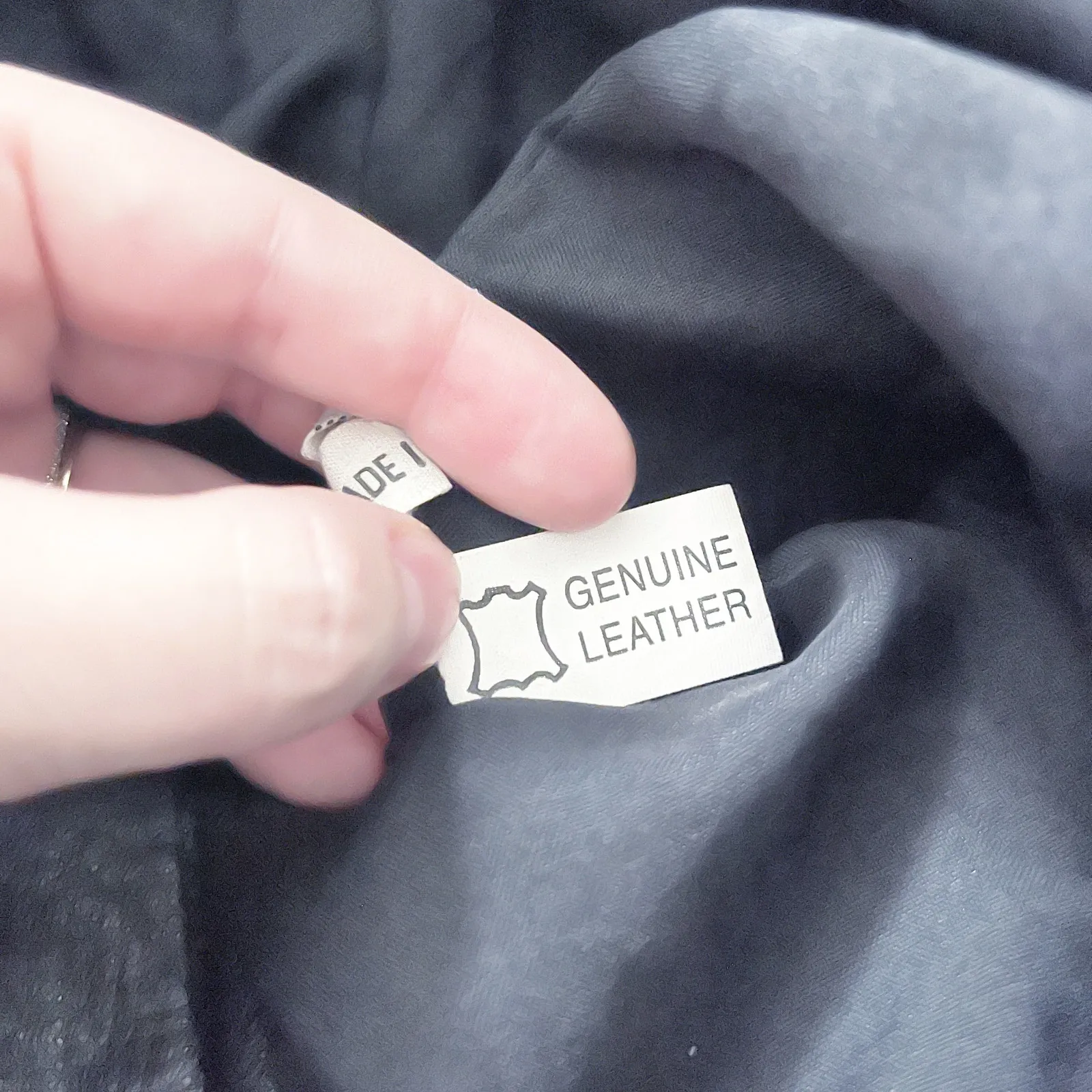 Limited Edition Vintage Black Leather Slim Pants Size 8 - Image 6