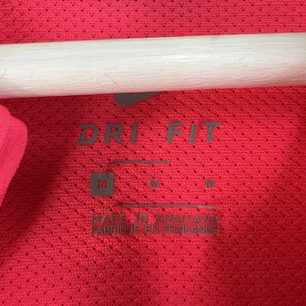 Nike Medium Dri-Fit Flash Core Running Quarter 1/4 Zip Pullover Hot Pink Reflect - Image 6