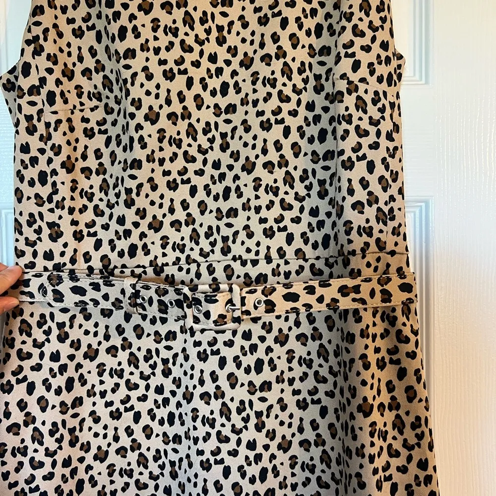 J.Crew  Leopard Sheath Dress size 4 - Image 8