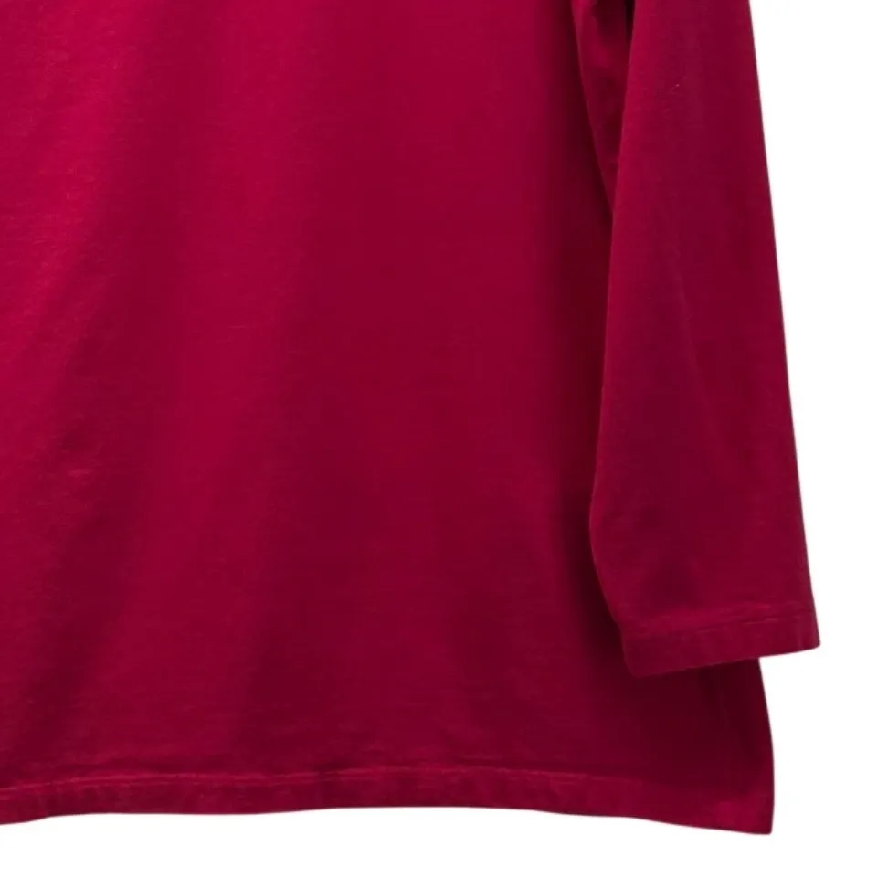Lands End Turtleneck Top Pink 1X - Image 6