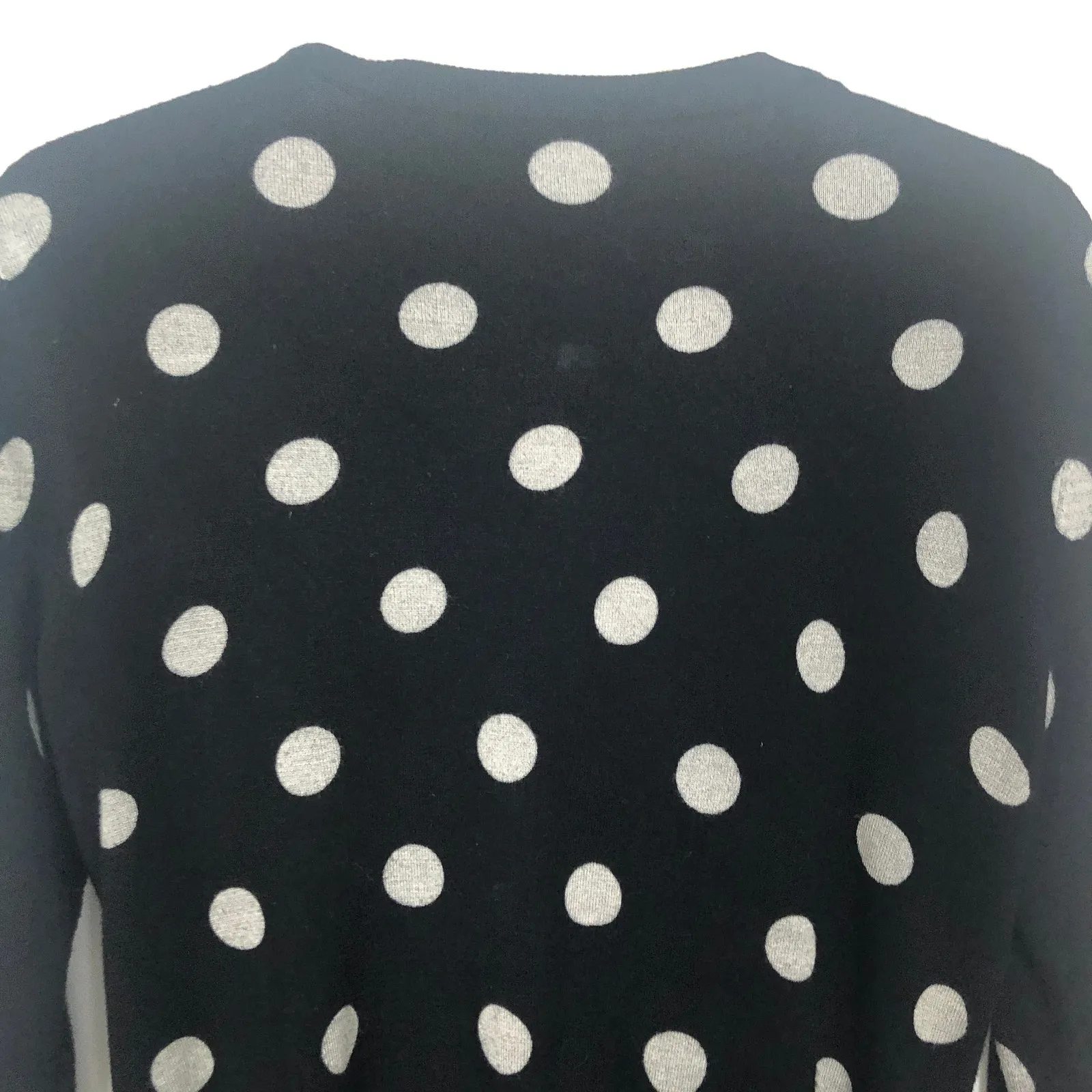 Cupio Polka Dot Button Front Cardigan Sweater Size S - Image 6