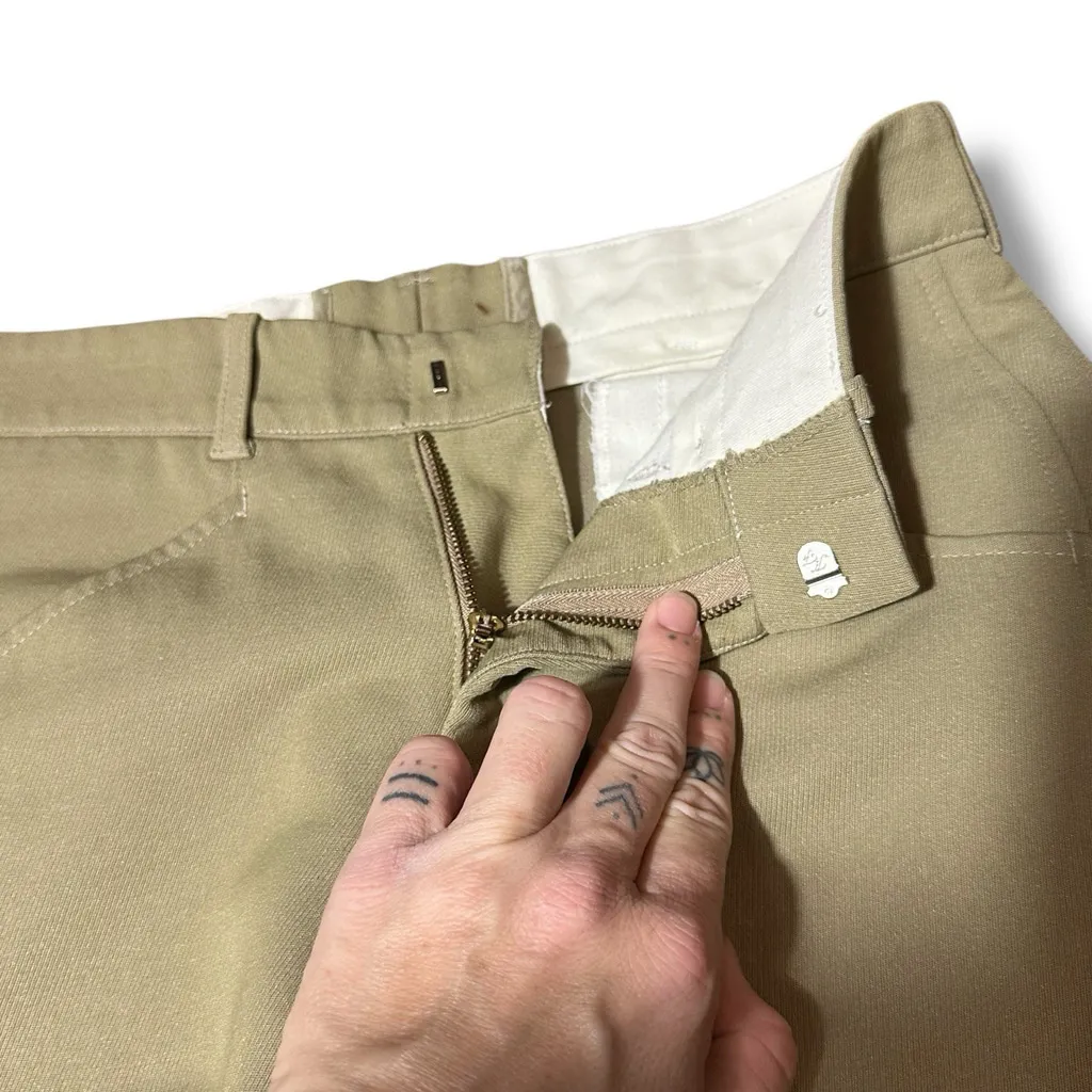 Tailored Sportsman x2 LOT Breeches Womens 30 Beige Equestrian Riding Pants USA Tan - Image 5