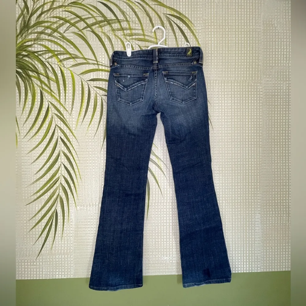 Kasil The Denim Garden by David Lim Wide Leg jeans Size 26 Blue - Image 5