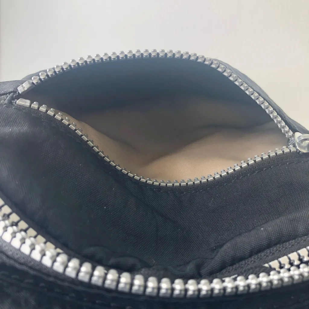 Kipling Black Seoul Small Tablet Backpack Nylon Silver Zipper Preppy Classic - Image 8