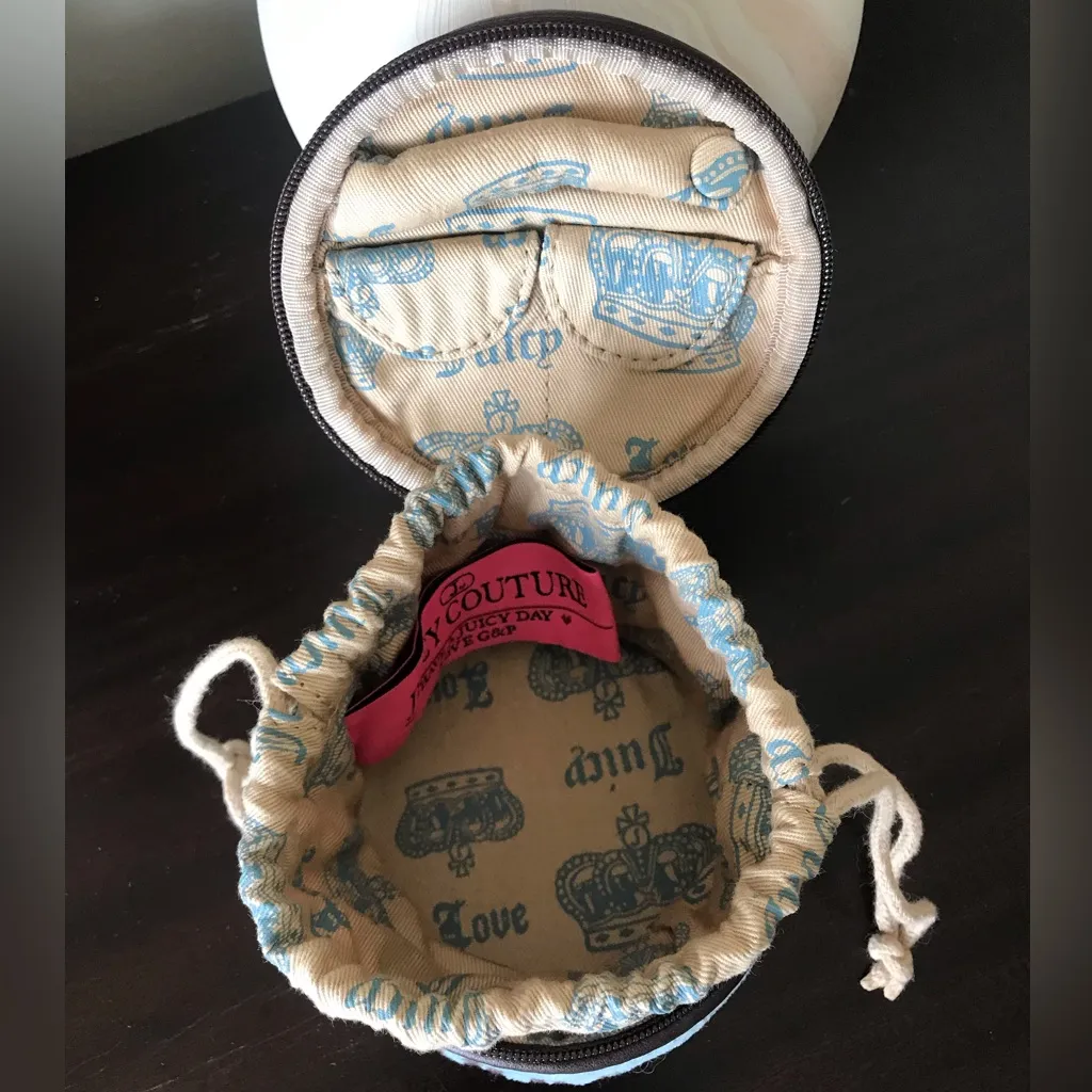 Y2K Travel Jewelry Pouch, Rare, Juicy Bling, Glamorous Couture - Image 15