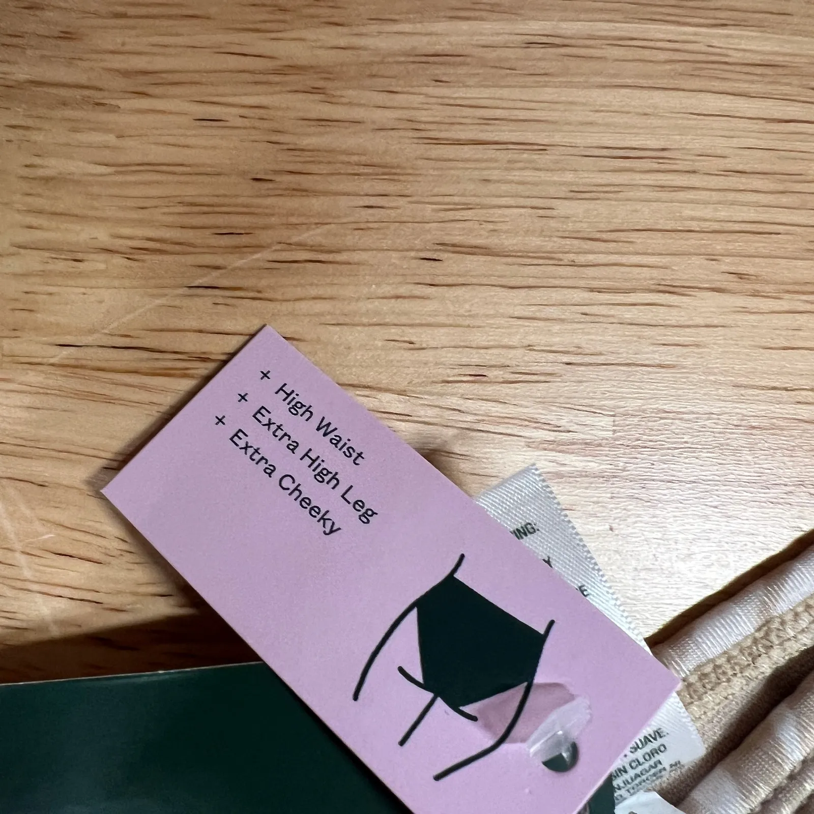 Wild Fable Women's Animal Print High Leg Cheeky Bikini Bottom - Size 3X - NWT - Image 6