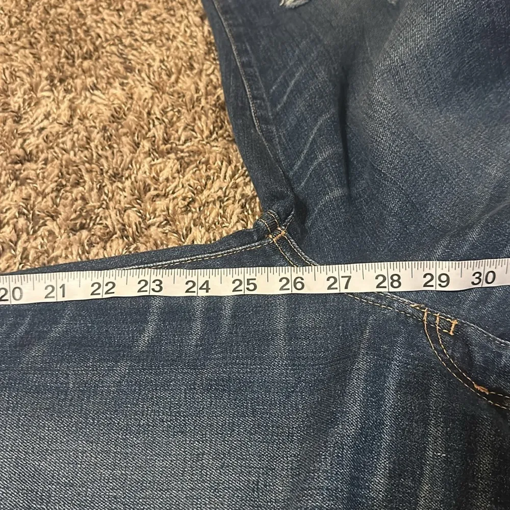 NWT Moussy Vintage Jeans Distressed Size 27 Blue - Image 9