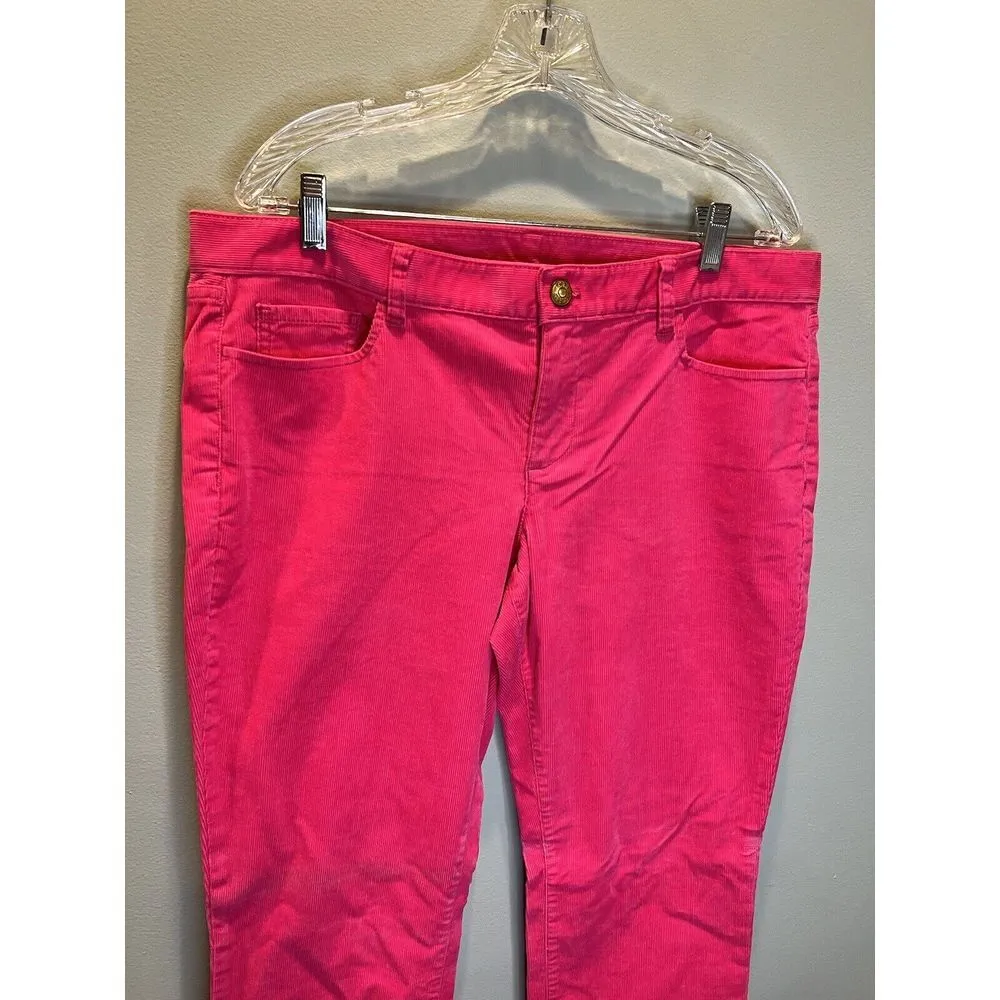 NWT‎ J. Crew Pants Womens Size 33R Hot Pink City Fit Corduroy Matchstick Skinny - Image 3