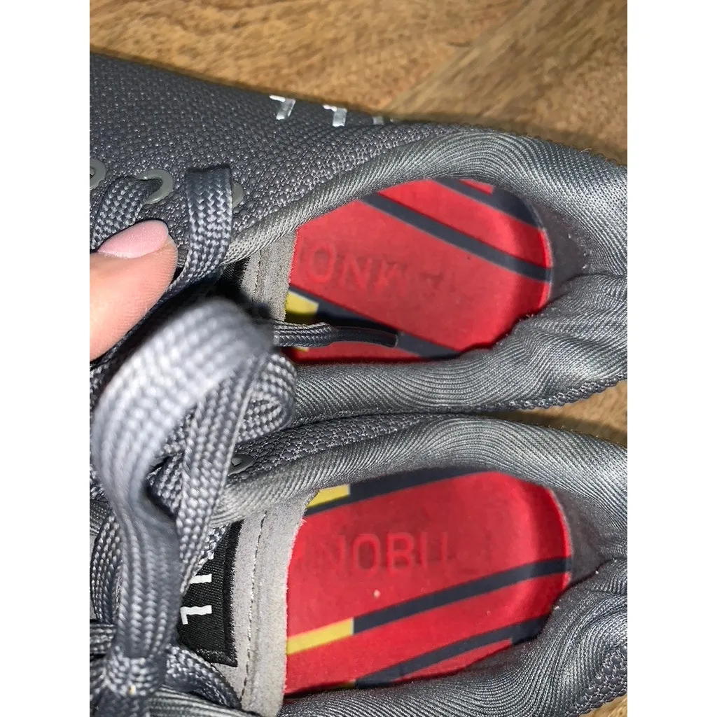 NOBULL Lightning Trainer Unisex‎ Sneakers Gray Rainbow Men's 6 / Women's 7.5 - Image 7