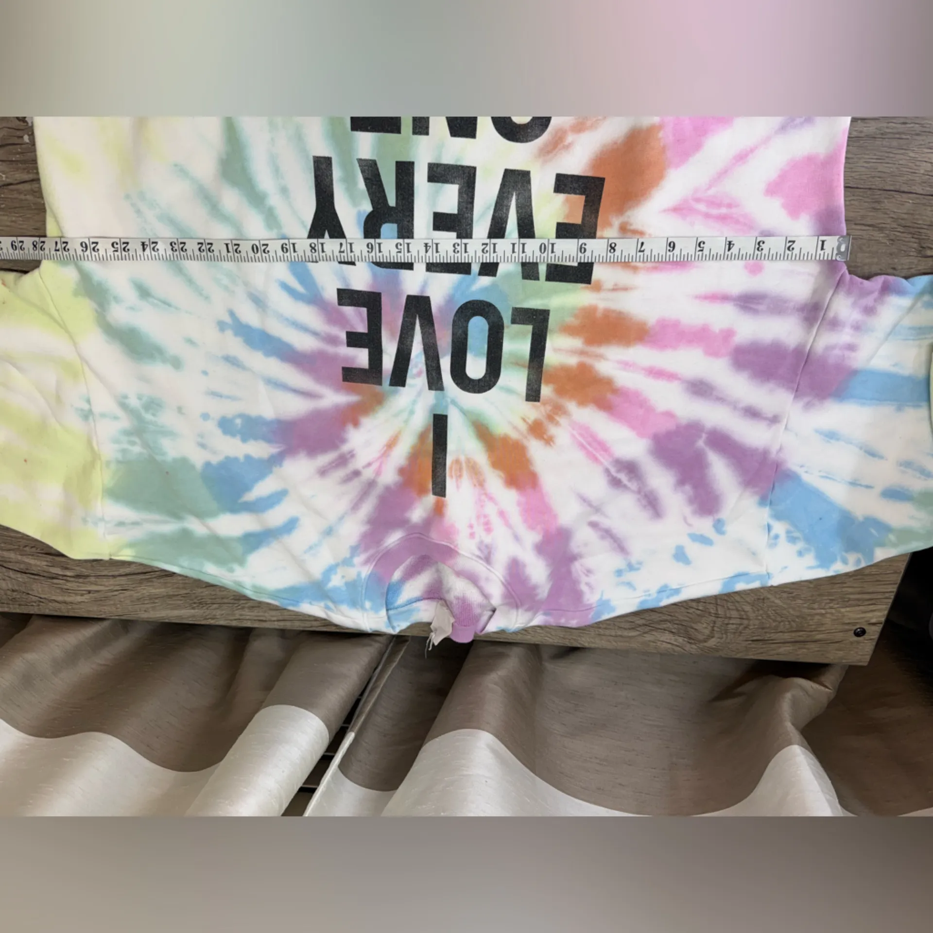 Cinq A Sept Tie Dye Sweatshirt size xl White - Image 5