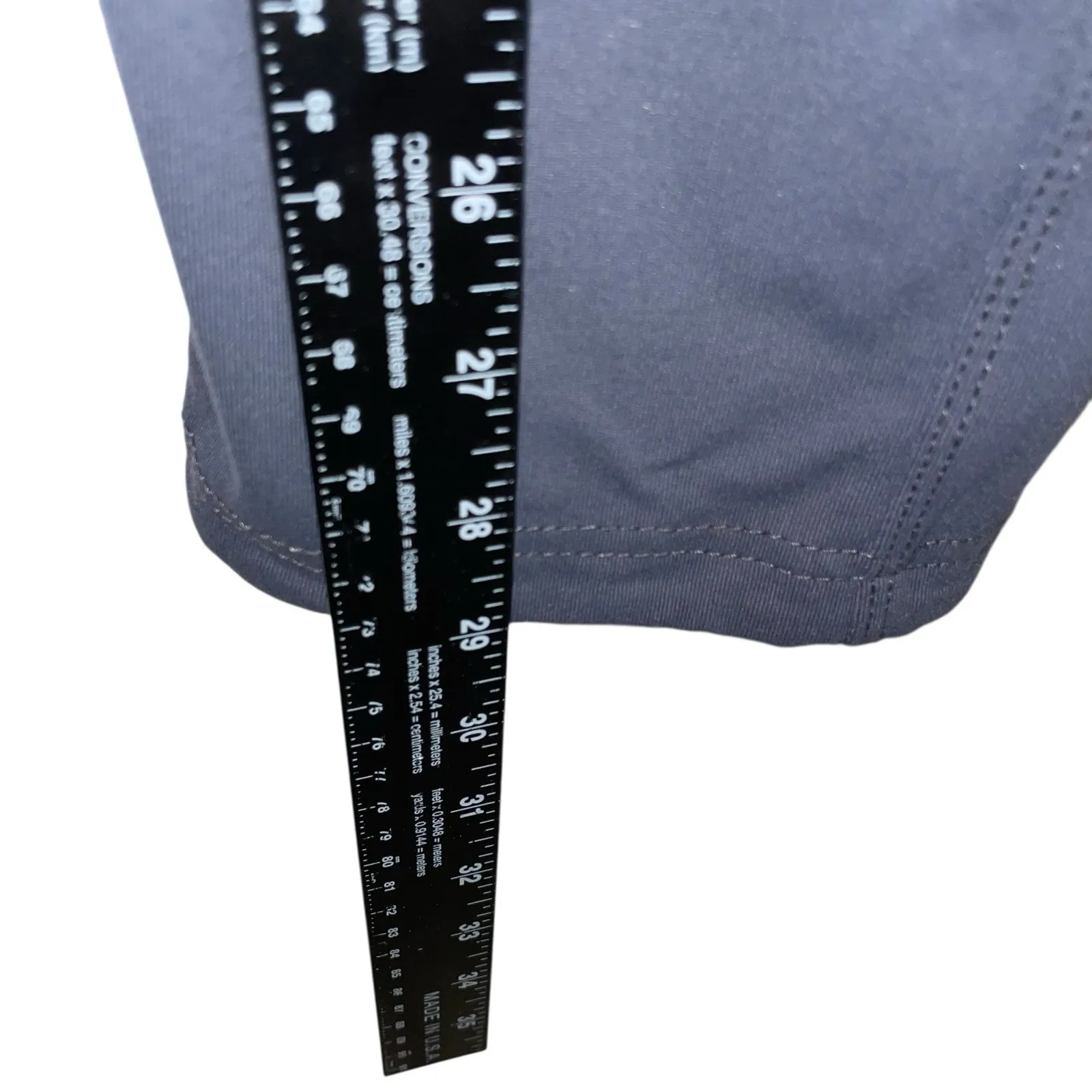 Athleta Women's Medium Gray Nylon Spandex Jogger‎ Pants Drawstring Waist M - Image 7