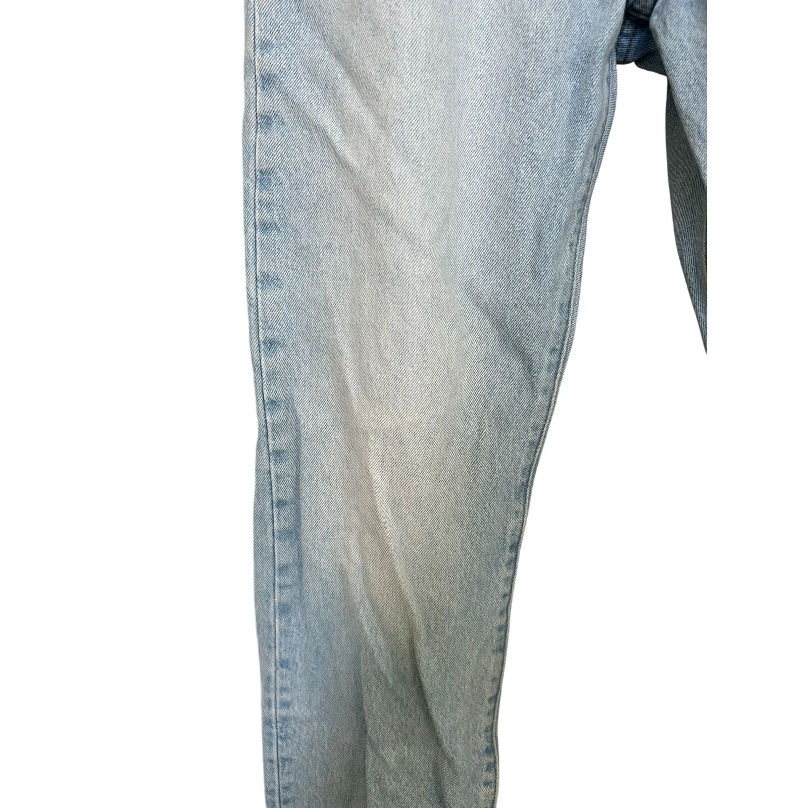 Levi Strauss & Co Women's 501 150th Anniversary Light Wash Floral Patch 29x30 - Image 9