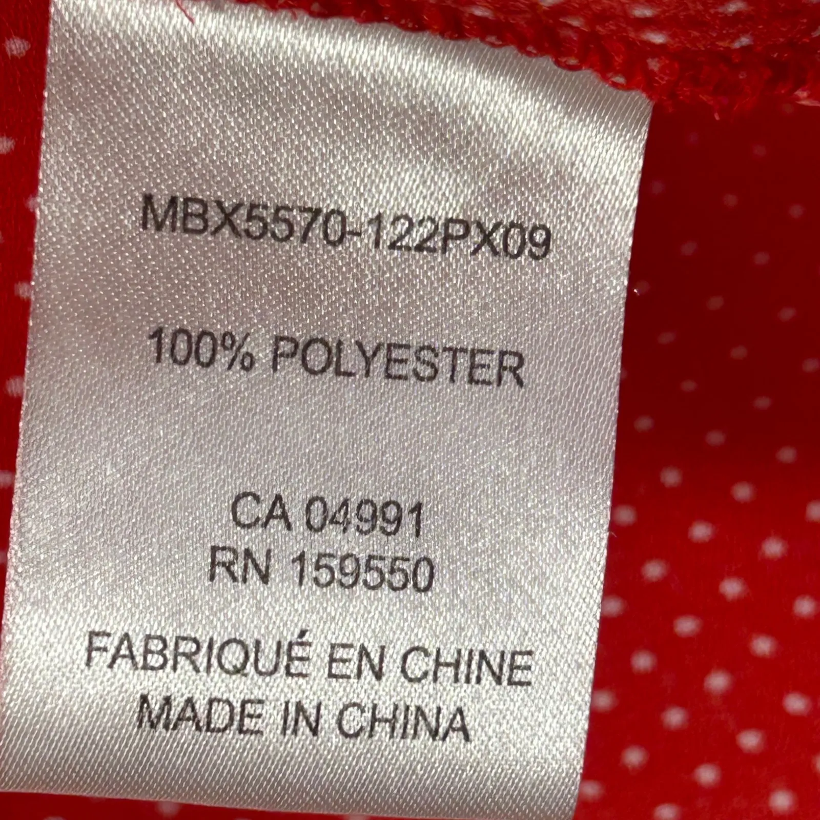 Carolina Belle Red Polka Dot V Neck Button Front Tunic Top Blouse Women Plus - Image 4