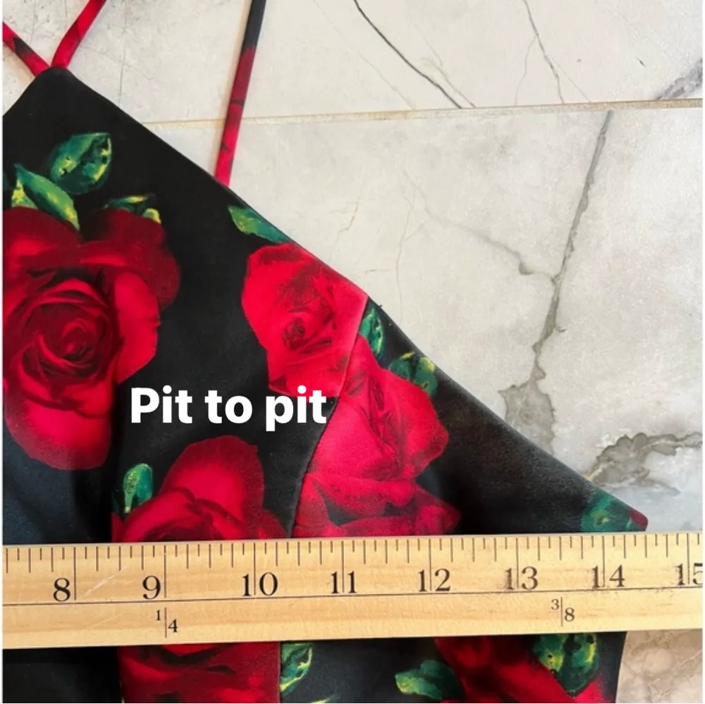 Camille la Vie short prom/formal halter dress w/flounce hem, size 5 (small) - Image 7