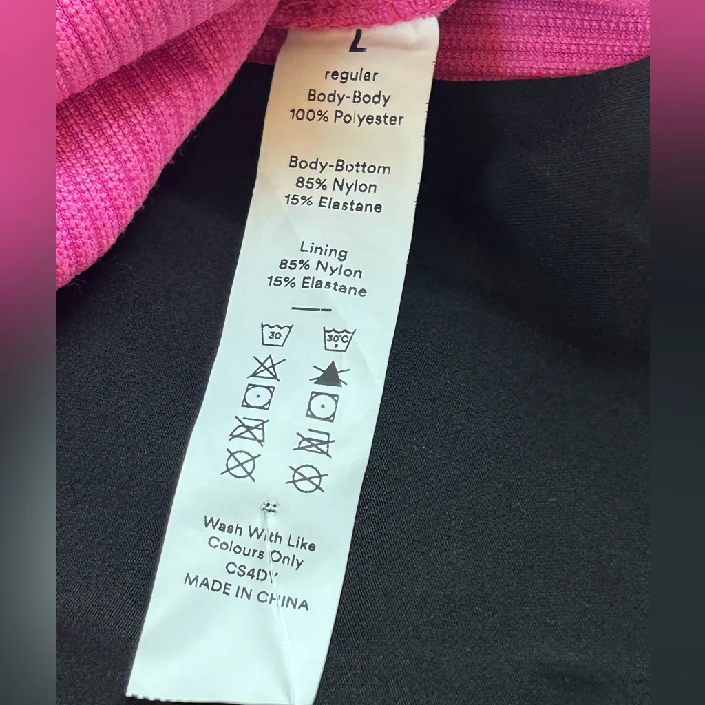 halara pink  Zipper 2-in-1 Mini Corduroy Casual Skirt built in shorts NWT SZ L - Image 10