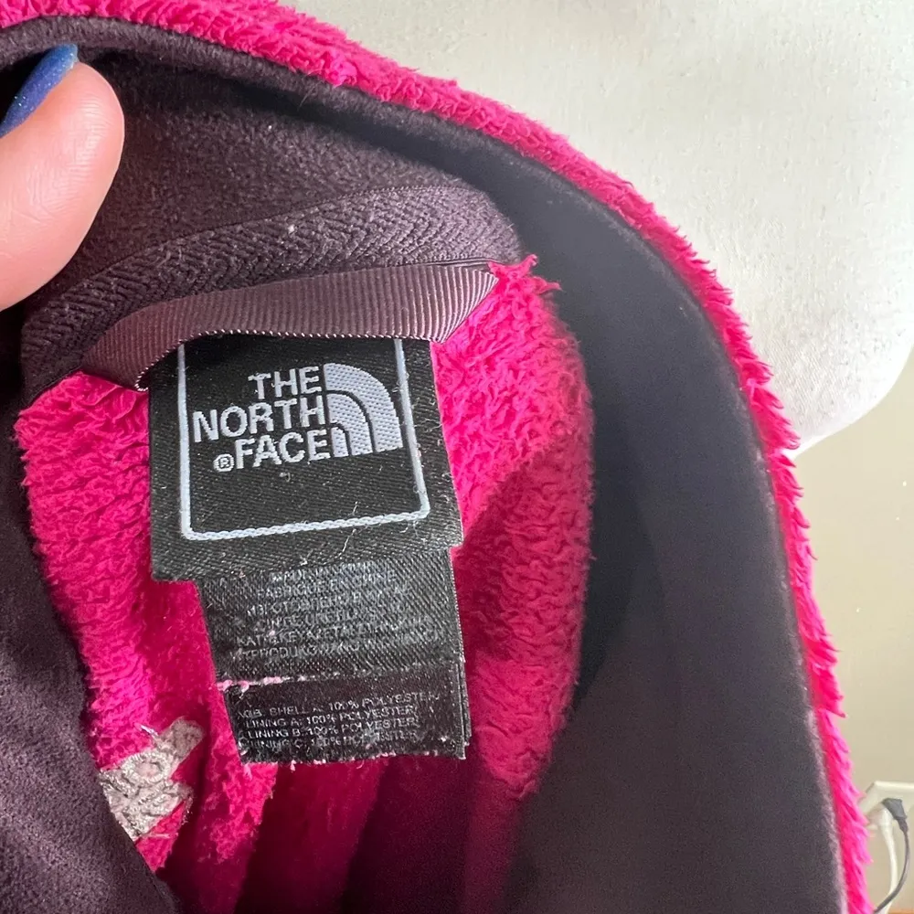 The north face osito jacket pink and brown XS - Image 6