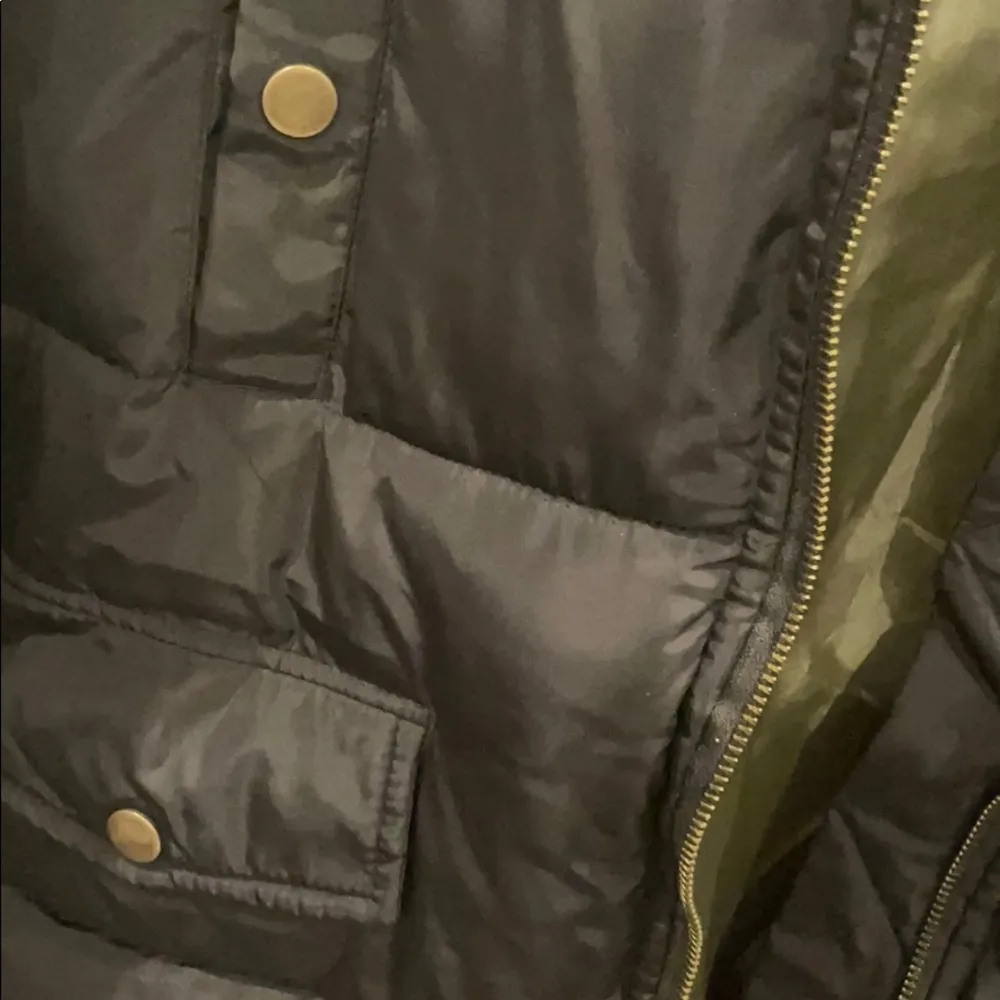 Thick puffy lined puffy jacket one size Black Size undefined - Image 7