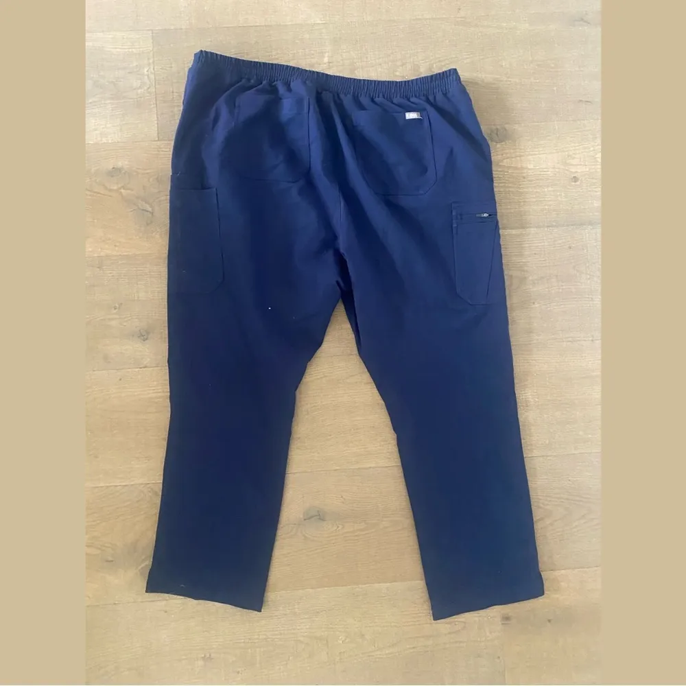 figs blue nursing nurse scrubs casual pants - Image 5