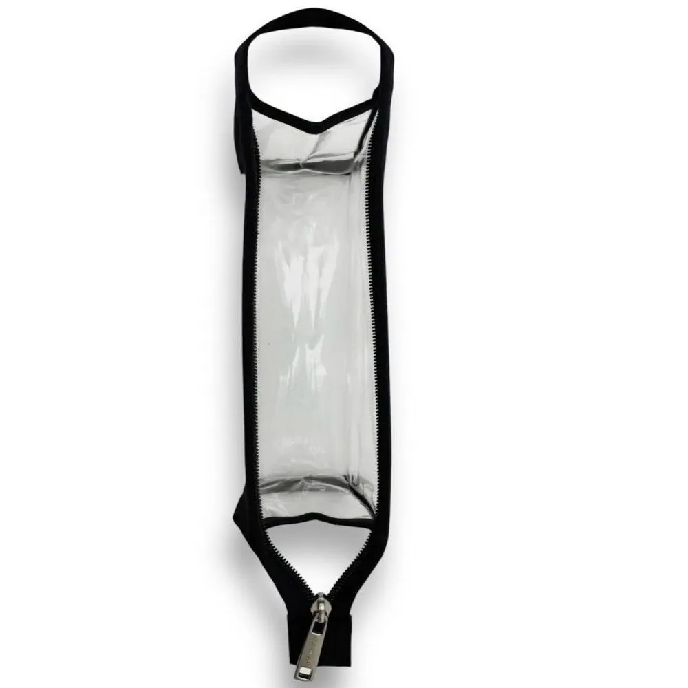 New Kendall + Kylie Clear Makeup Bag Transparent Cosmetic Travel Pouch Case Y2K - Image 3