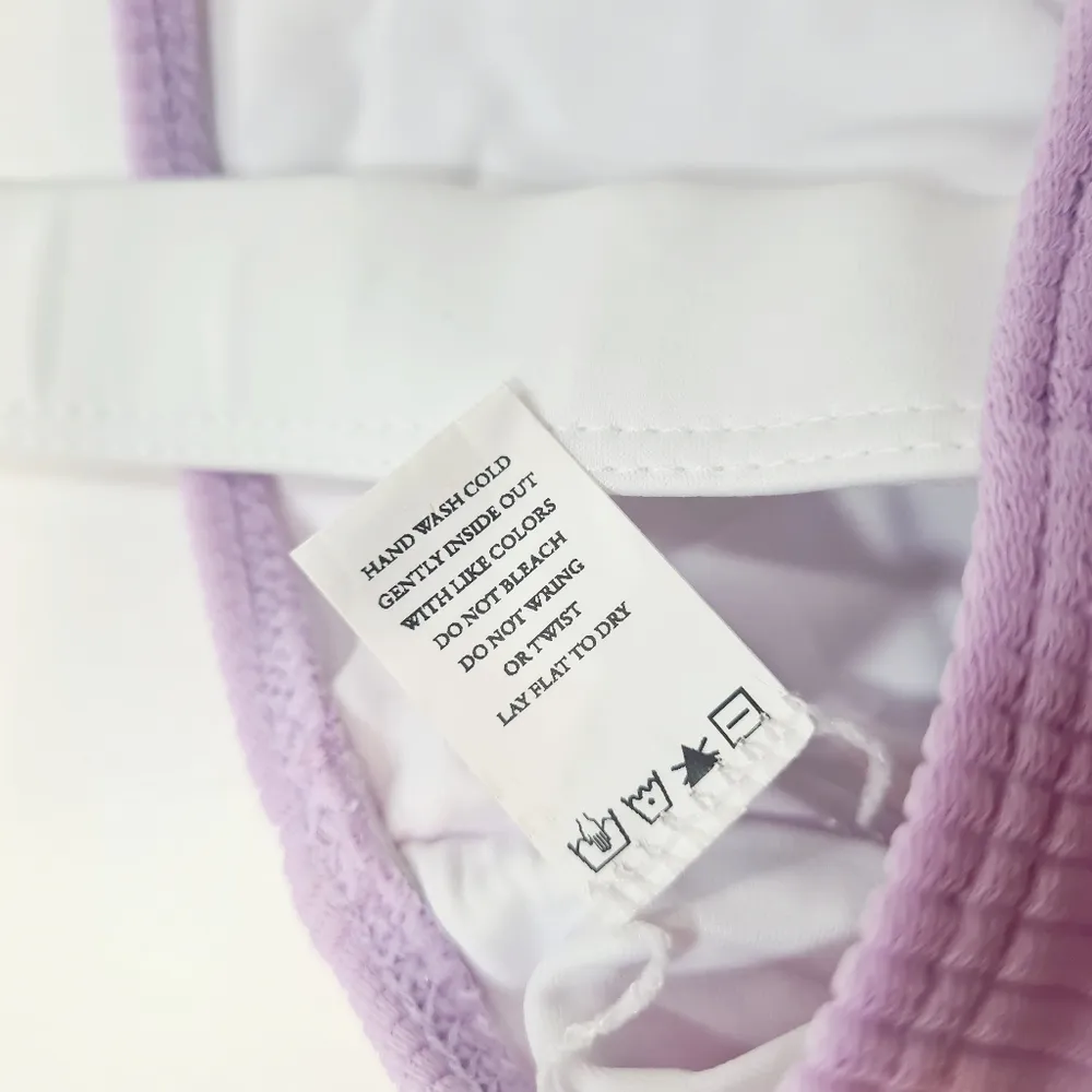 Tularosa Shore Top in Orchid & White - Image 7