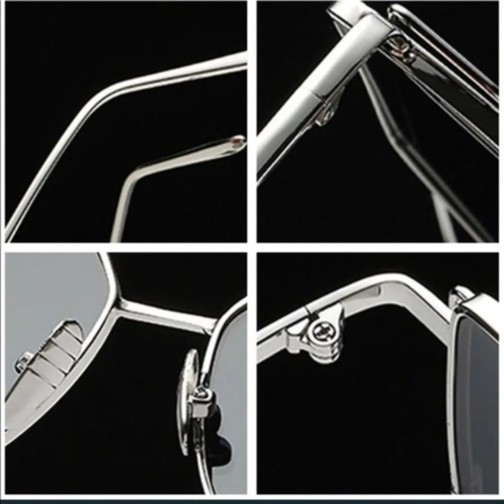 Women’s Cat Eye Rose Gold mirror Fashion sunglasses polycarbonate Lense NWT Pink - Image 4