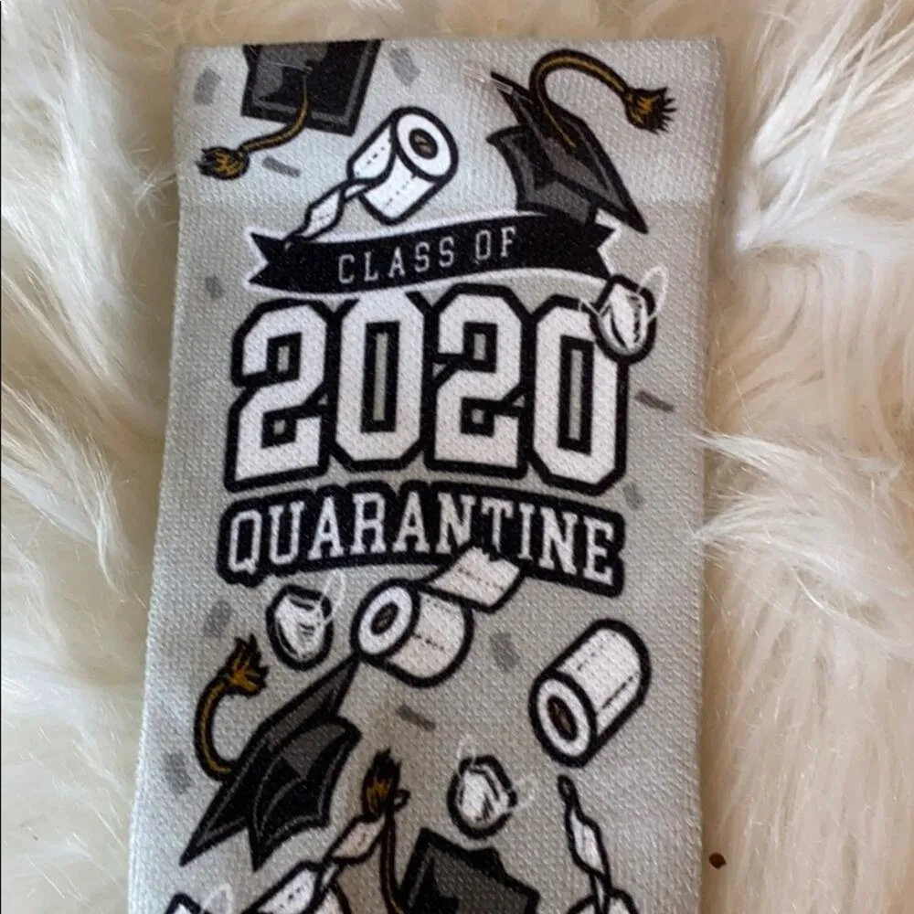 Class of 2020 Quarantine Socks Gloves Masks TP New - Image 2