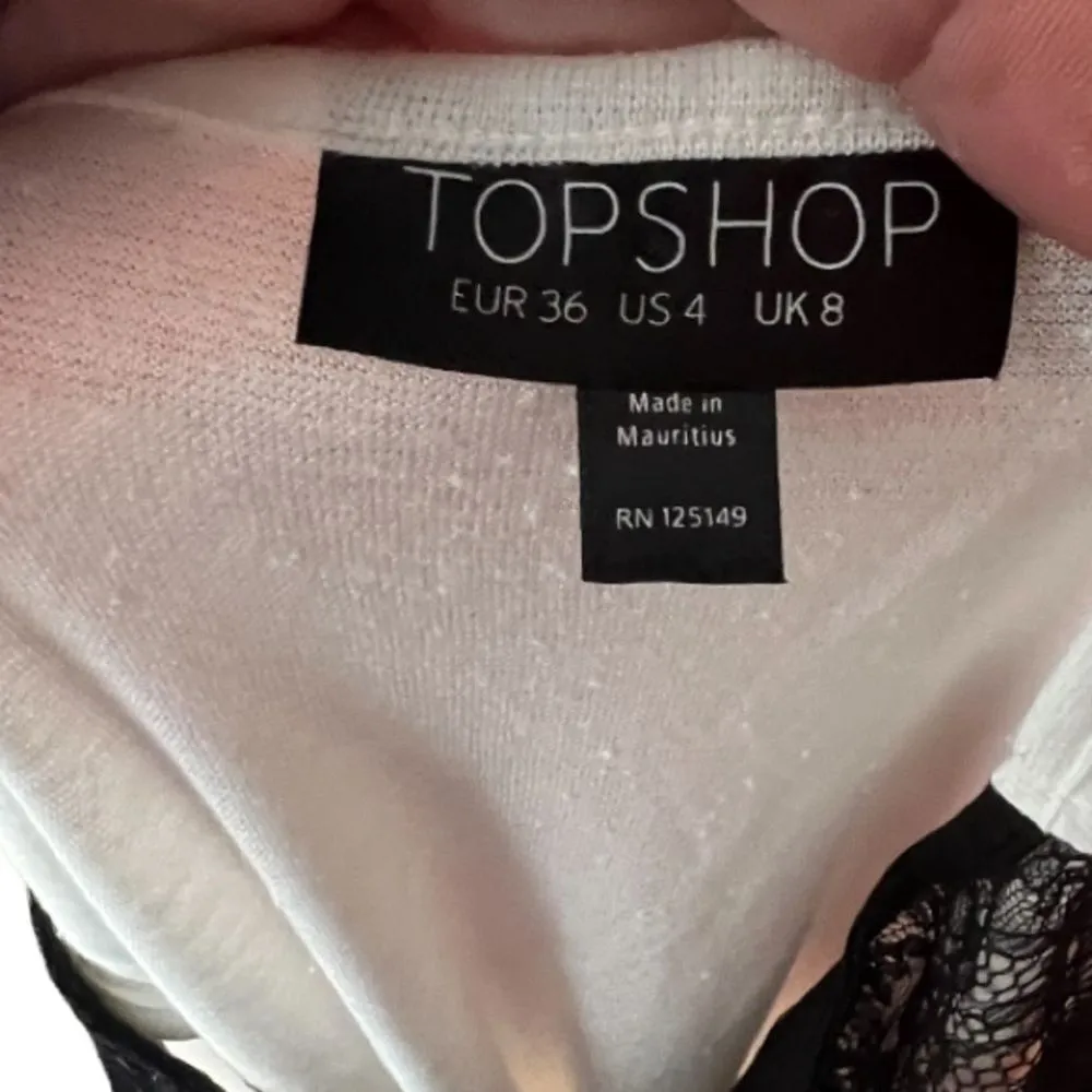 Topshop Lace Sweater‎ Top - Image 6