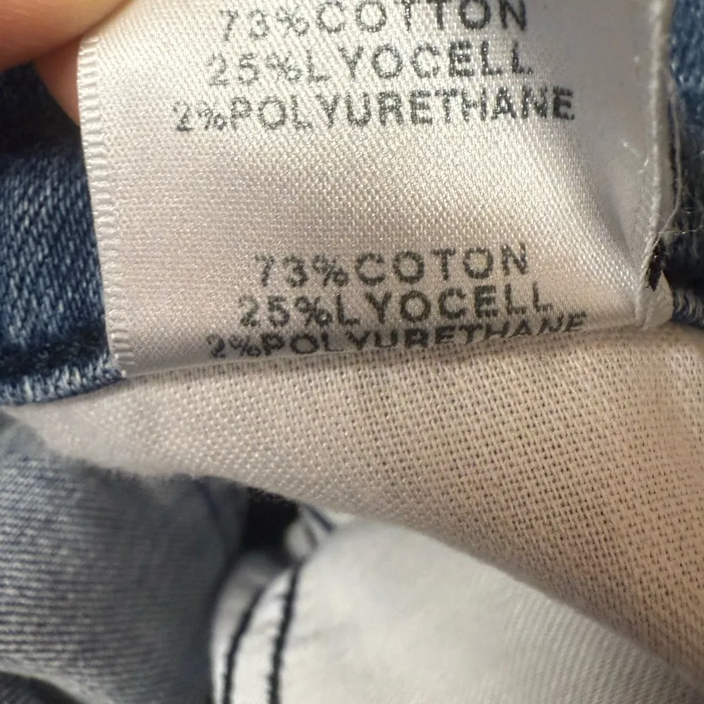 J Brand Women’s Selena Mid-Rise Cropped Bootcut Jeans Earthy Wash Blue Size 25 - Image 6