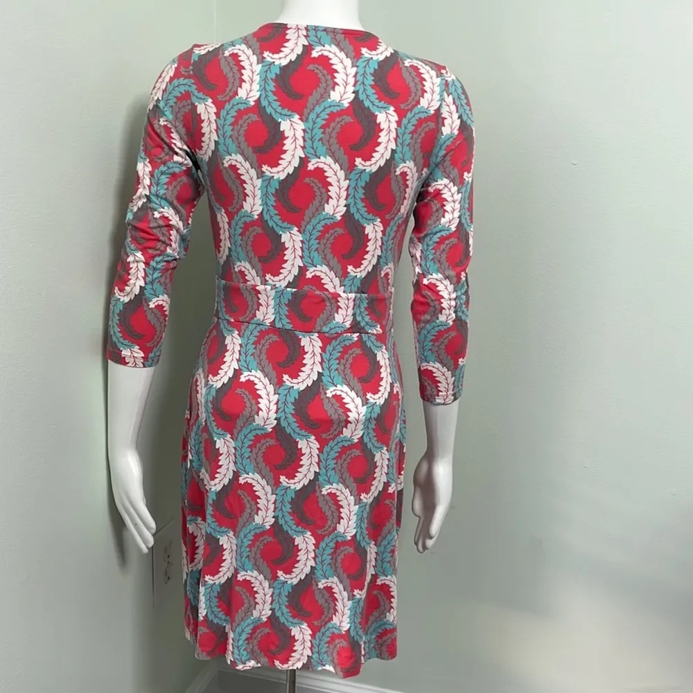 Boden Marion Jersey Viscose Tunic Dress size 6 Gray - Image 6