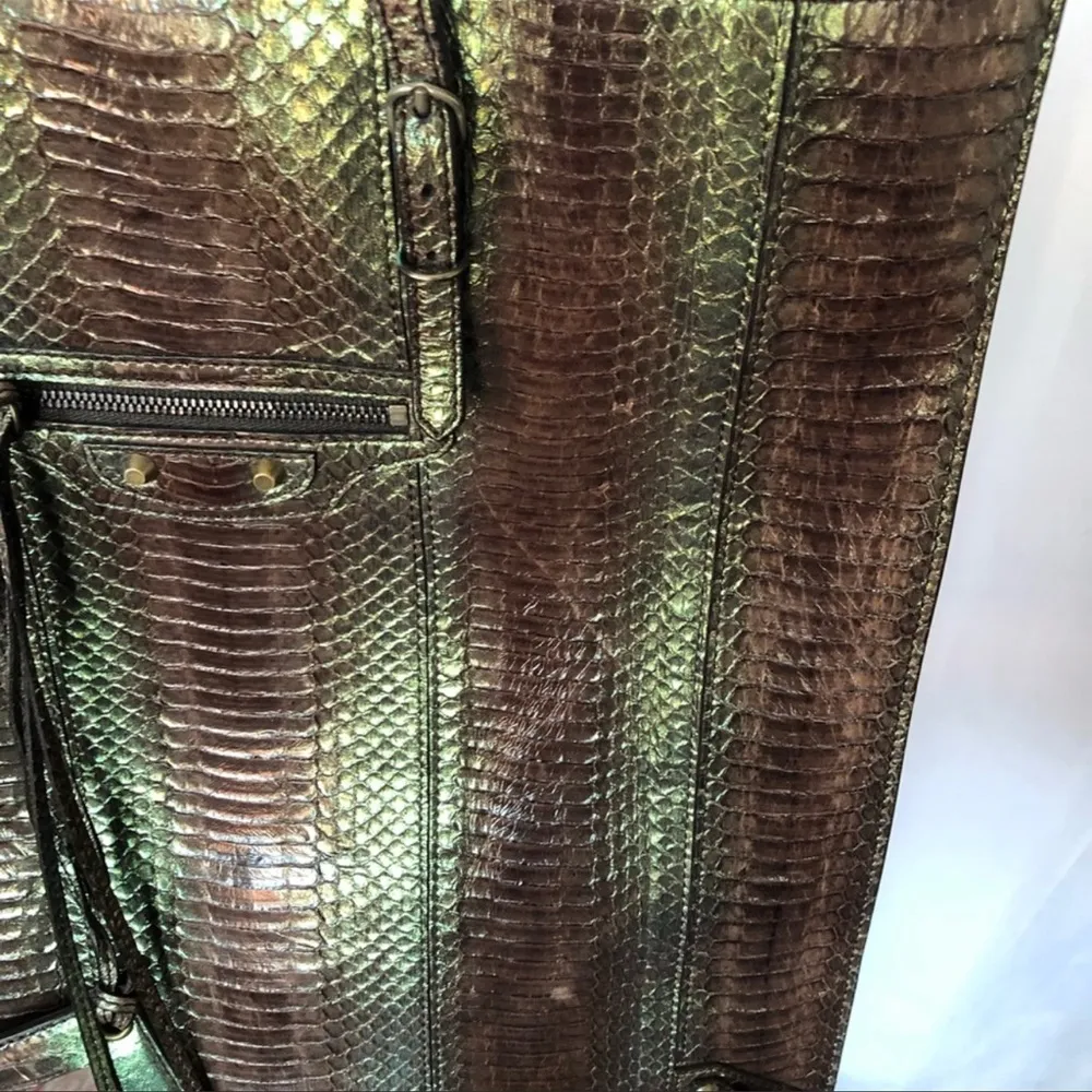 Balenciaga authentic python leather tote - Image 3