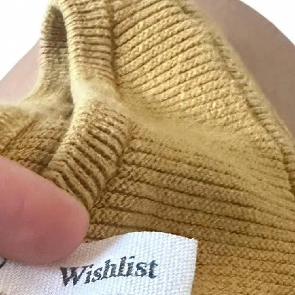 Wishlist Mustard Knitted Tank Top - Image 7