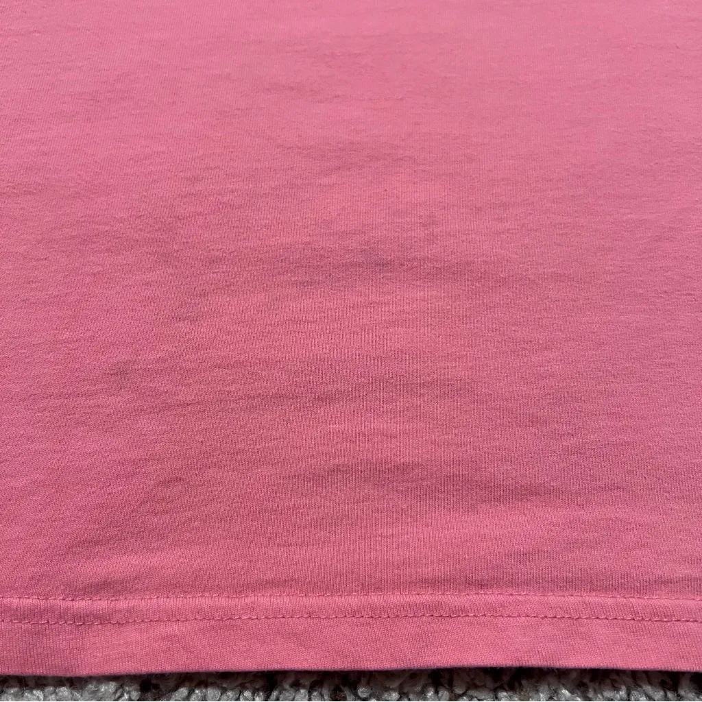 Southern Marsh Coral Tee with Teal Logo Size Medium - Image 3