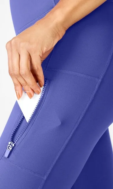 Fabletics NWOT blue multiple pocket leggings - Image 3
