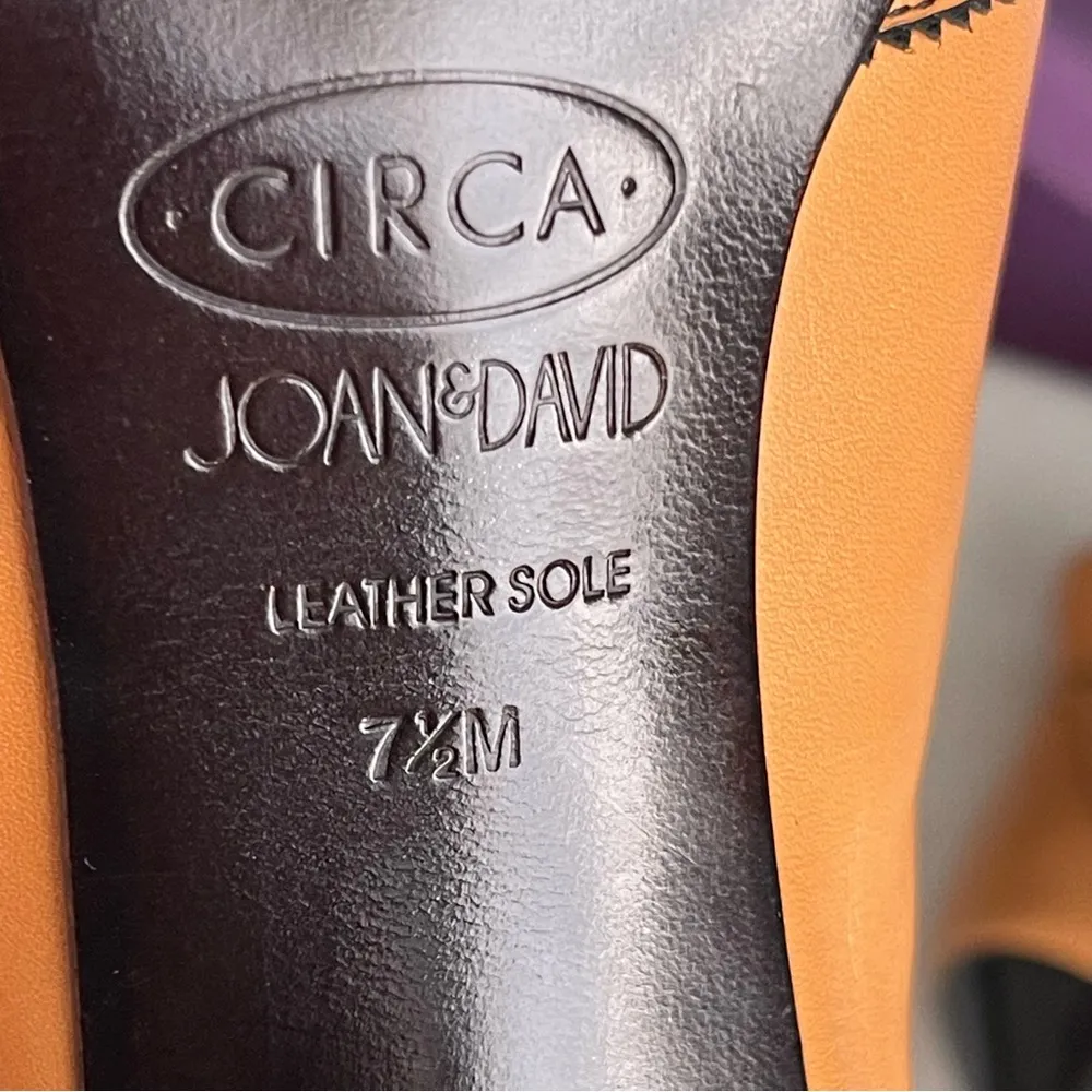 Circa by Joan & David Leather Ankle Boots Women’s Size 7.5 High Heel Victorian - Image 8