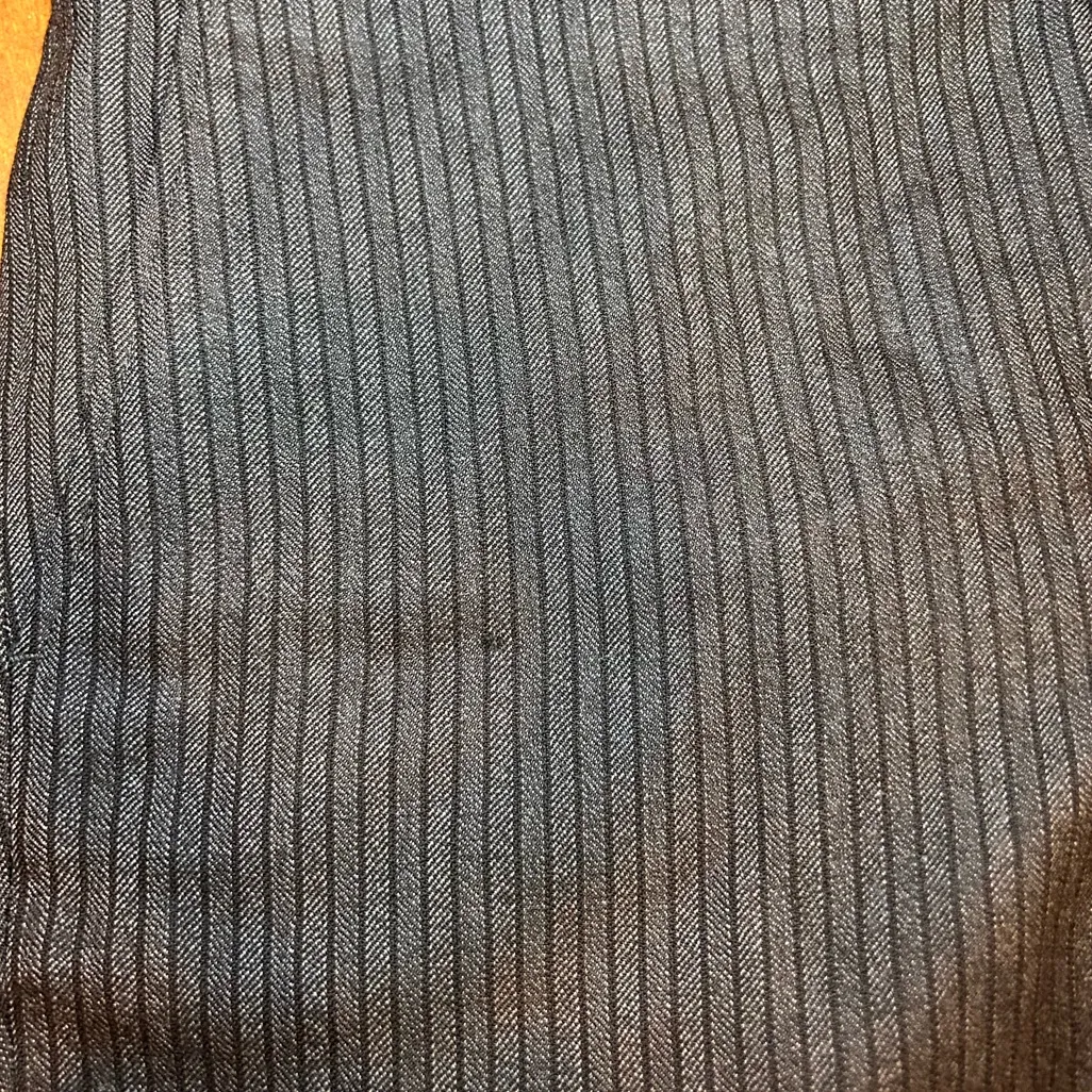 MARNI Wool Charcoal Pinstripe Trousers | Made in Italy | Size 48 (US 12) - Image 3