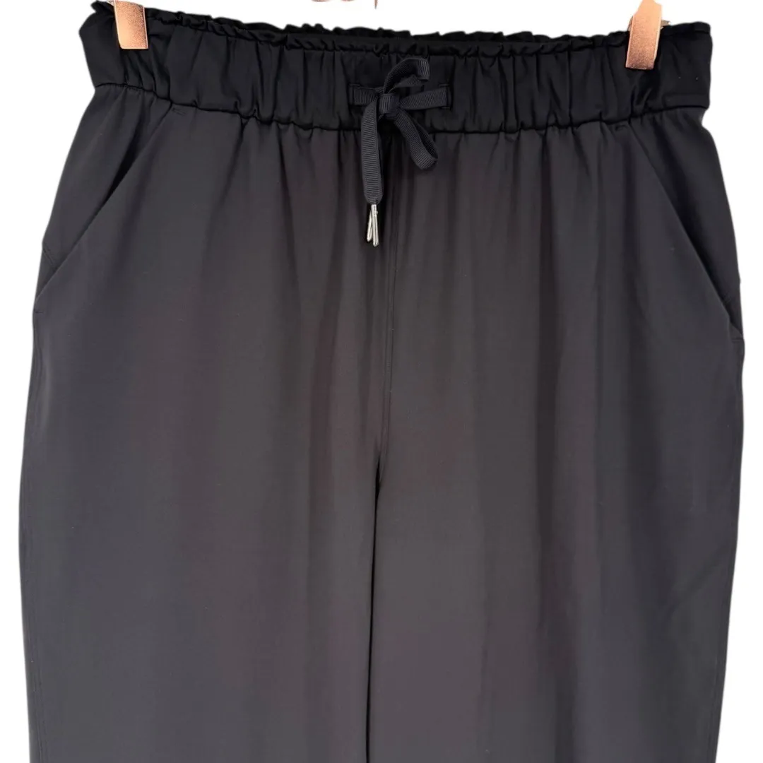 Lululemon Women's Keep Moving Pants Black Size 6 Activewear Athleisure Louge - Image 6
