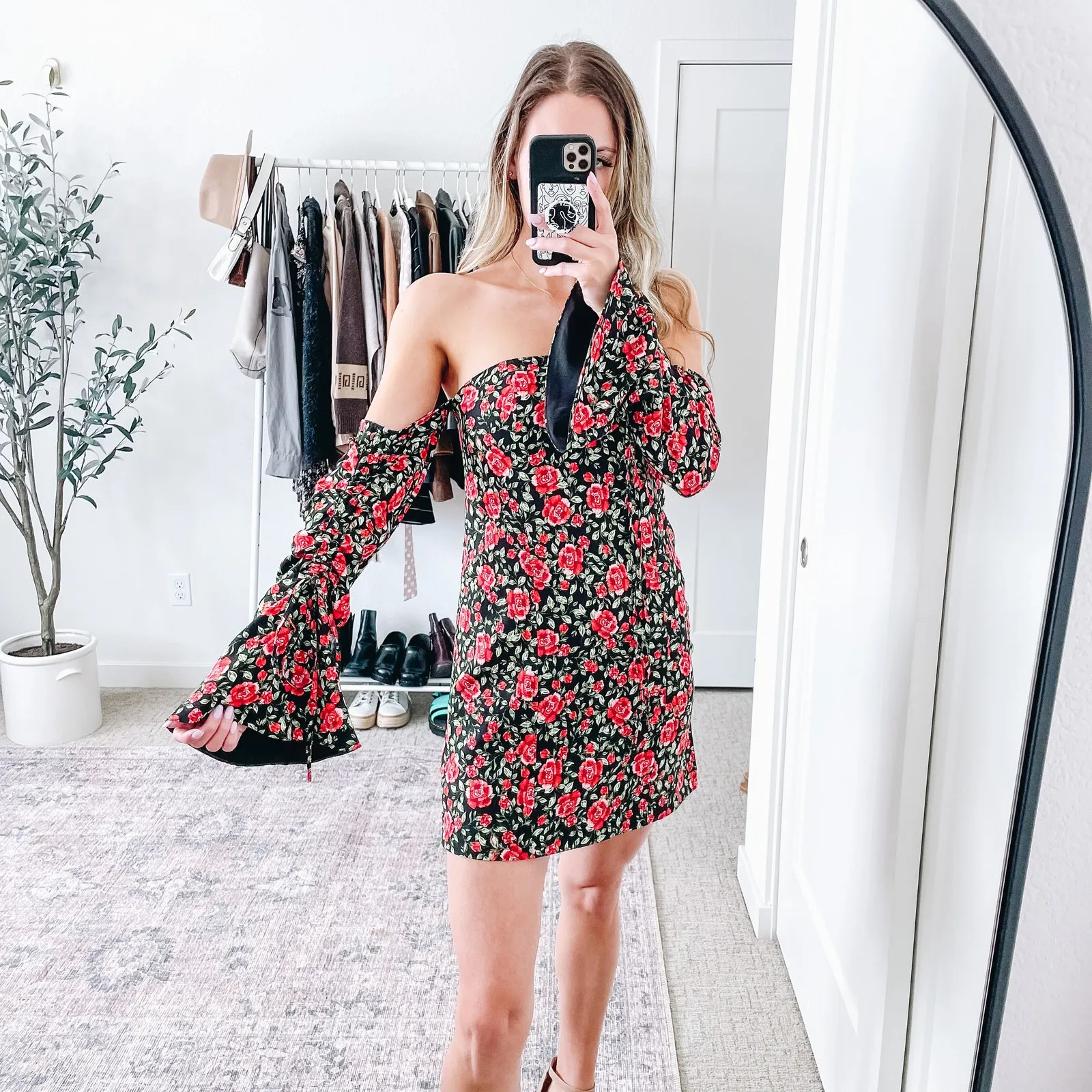 C/MEO Collective Revolve Rose Mini Dress - Image 14