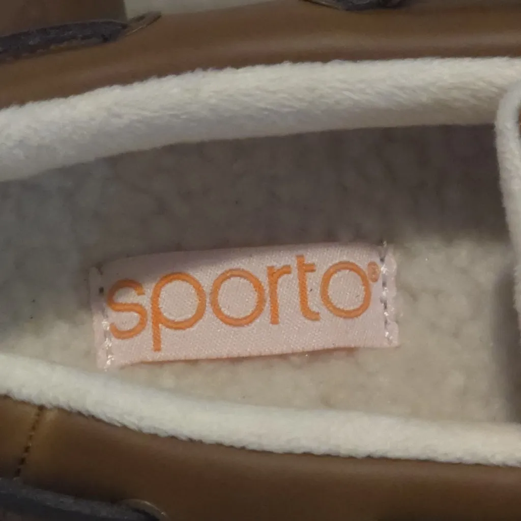 Sporto Brown and Navy Boots - Image 6