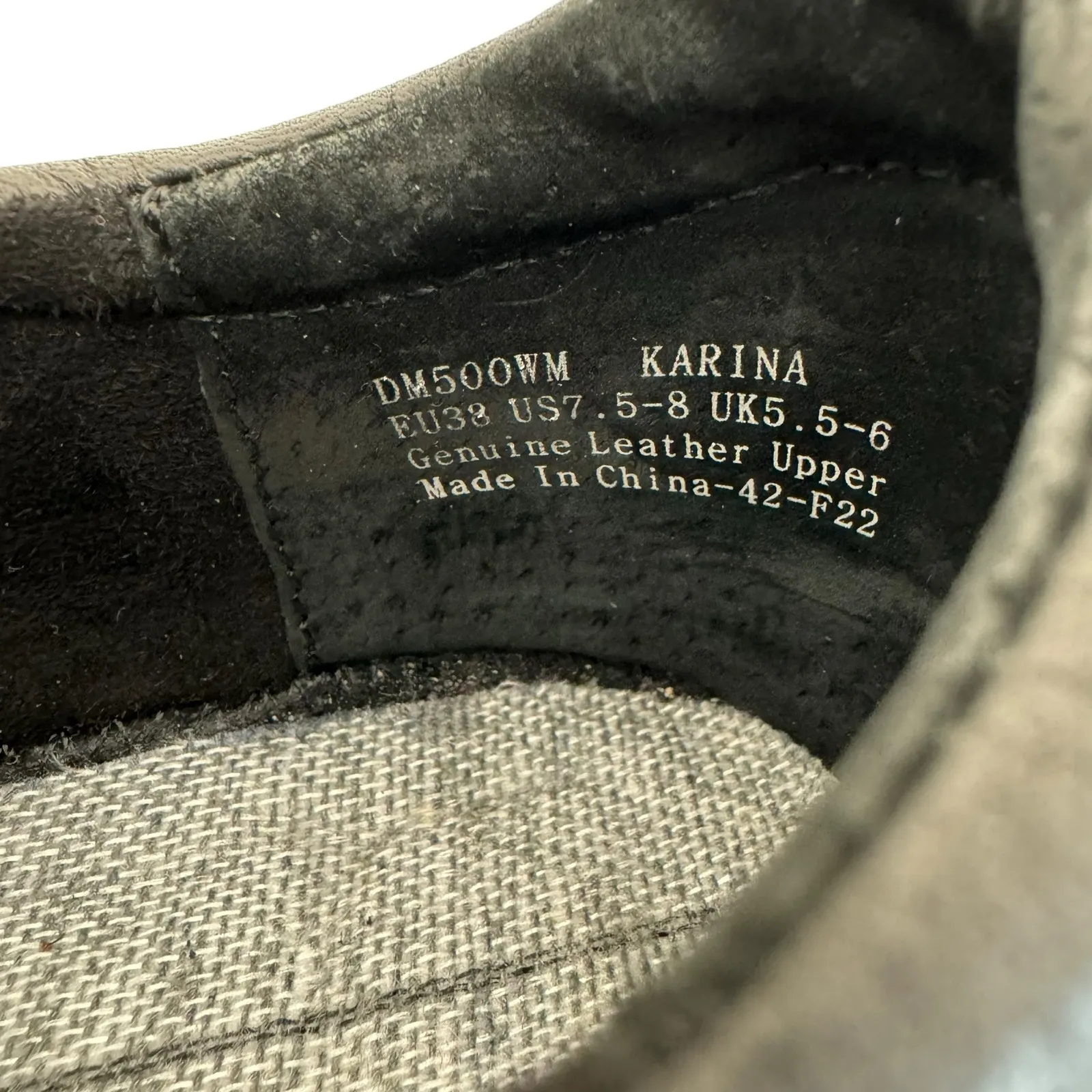 Aetrex Black Leather Upper Monk Strap Hook & Loop Comfort Shoes Size 7.5 8 - Image 7