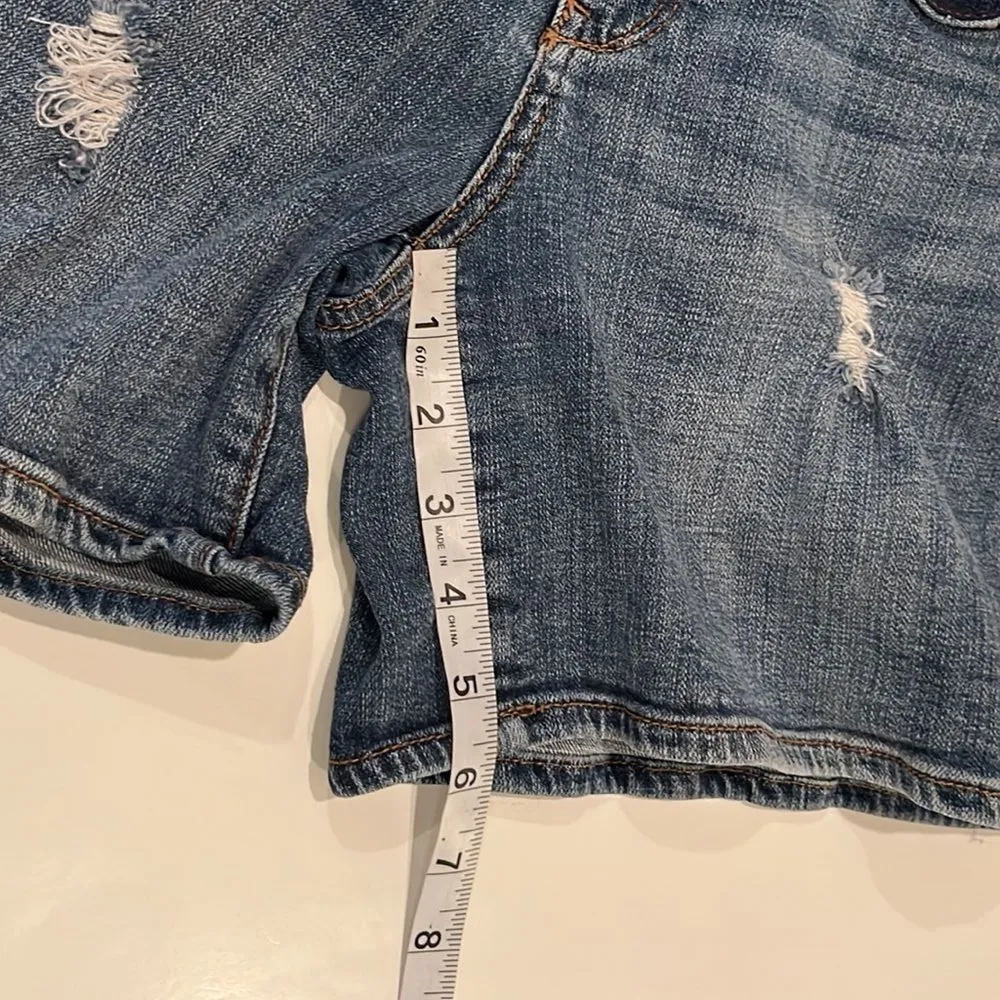 Pilcro and the Letterpress Anthropologie Slim Boyfriend Short Size 27 - Image 3