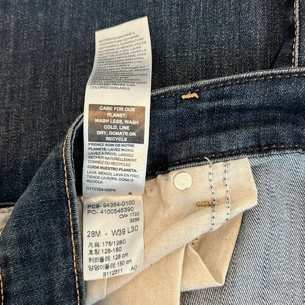 NWT Levi Strauss Signature Gold Mid-Rise Skinny Stretch Jeans 28M / W39 L30 - Image 13